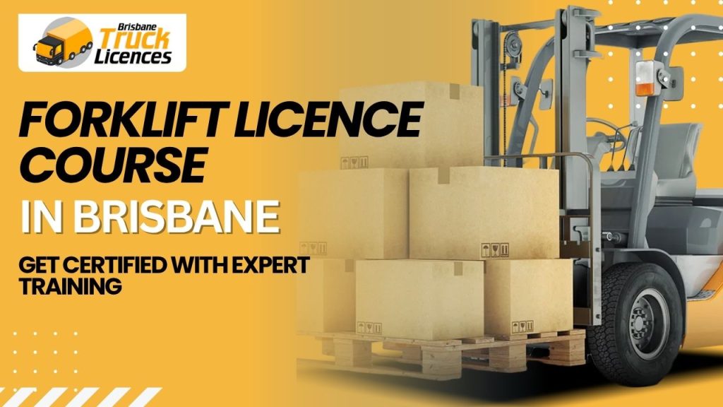 forklift license course Brisbane