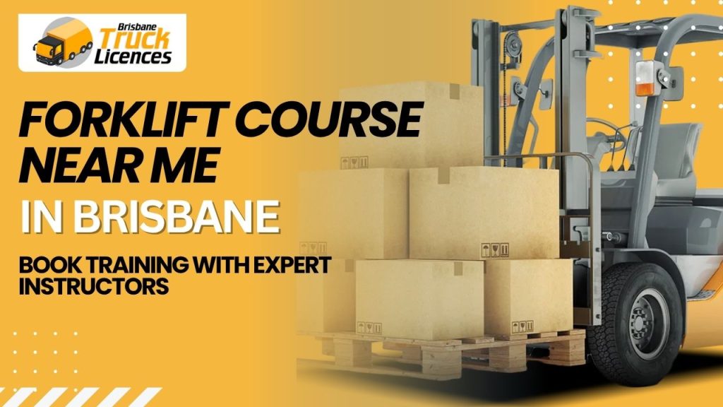 forklift course near me Brisbane