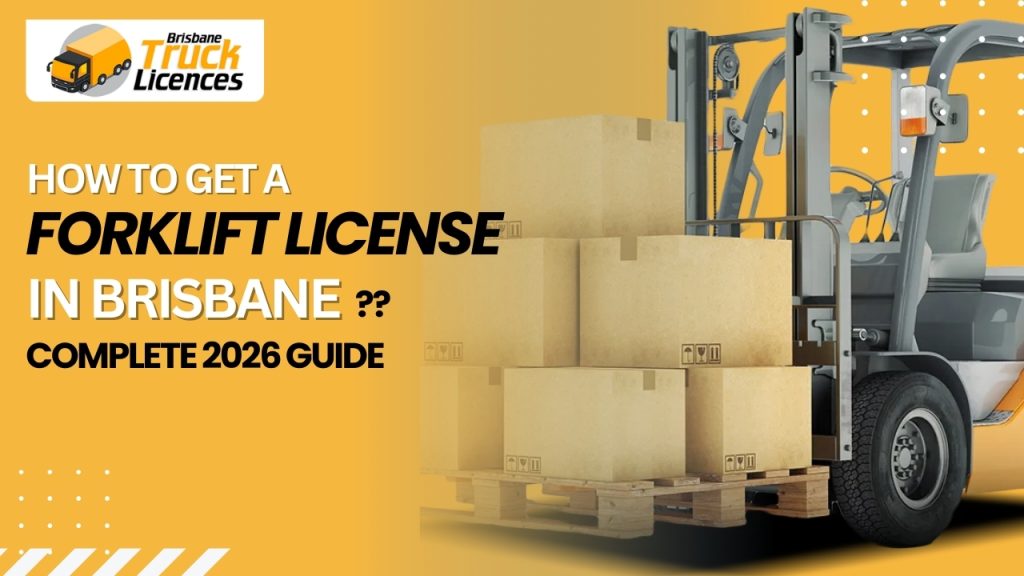How to Get a Forklift License in Brisbane Complete 2026 Guide
